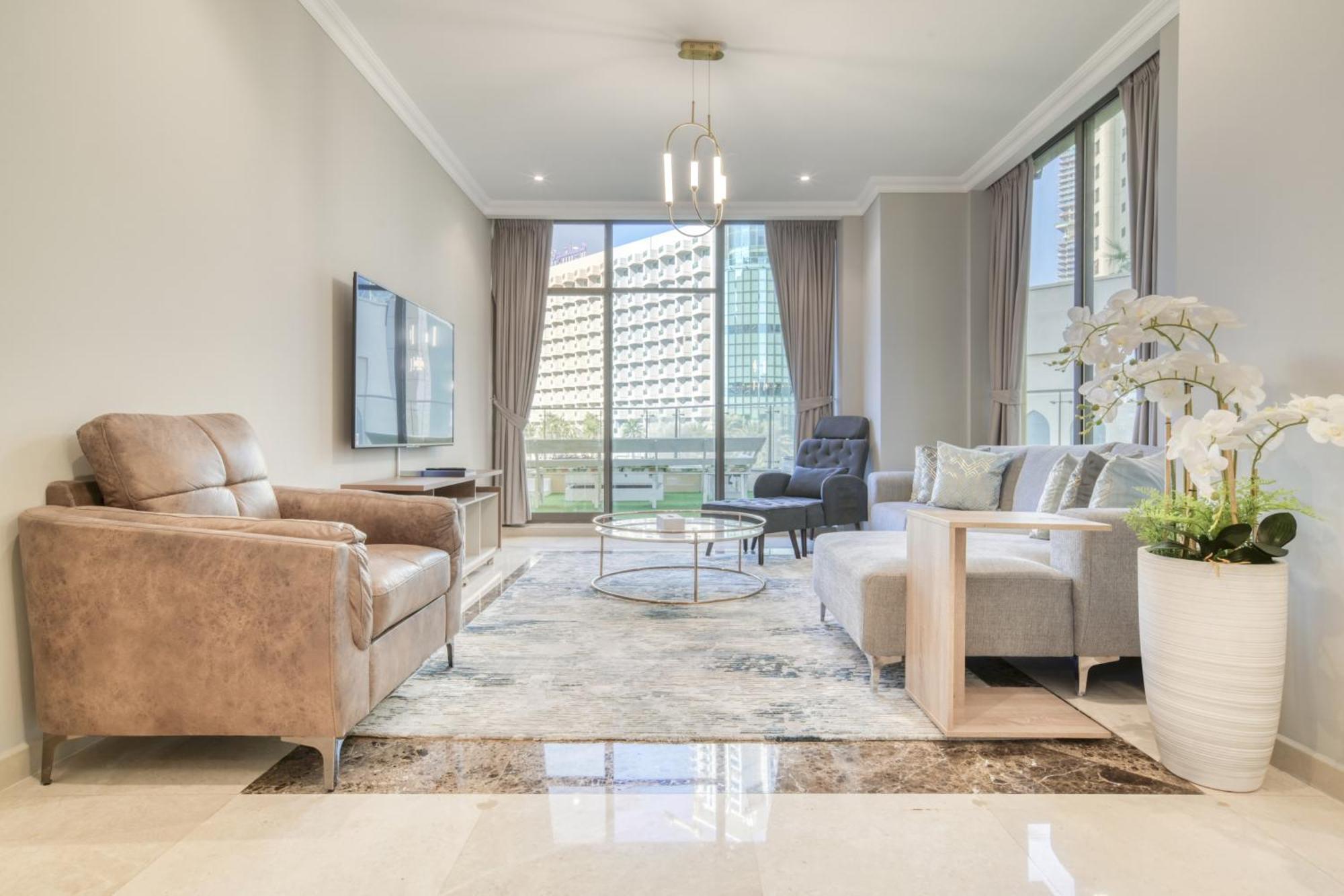Luxurious 4 Bedroom Duplex With Terrace & Sea View Dubai Exterior photo